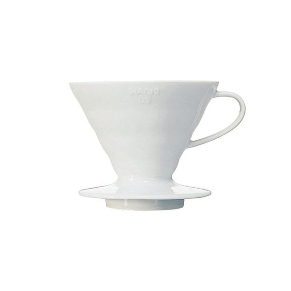 Hario V60 hvid keramik 2 kop