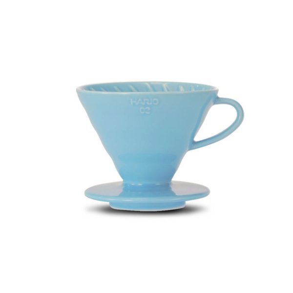 Hario V60 blå keramik 2-kop