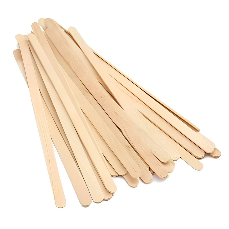 Træ rørepinde 1000 stk.19cm