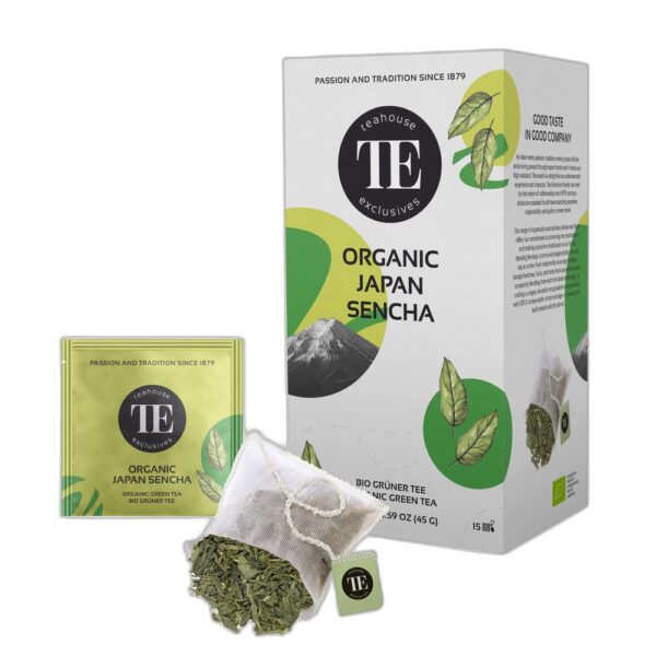 TE Organic Tea Fine Japan Sencha 15 stk