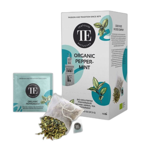TE ORGANIC Peppermint 15 STK