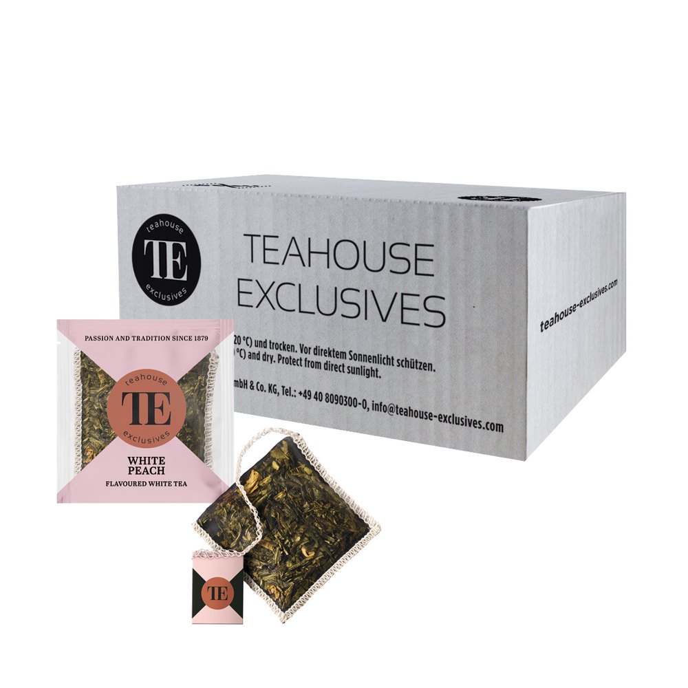 TE Luxury Tea bag White peach 100 stk
