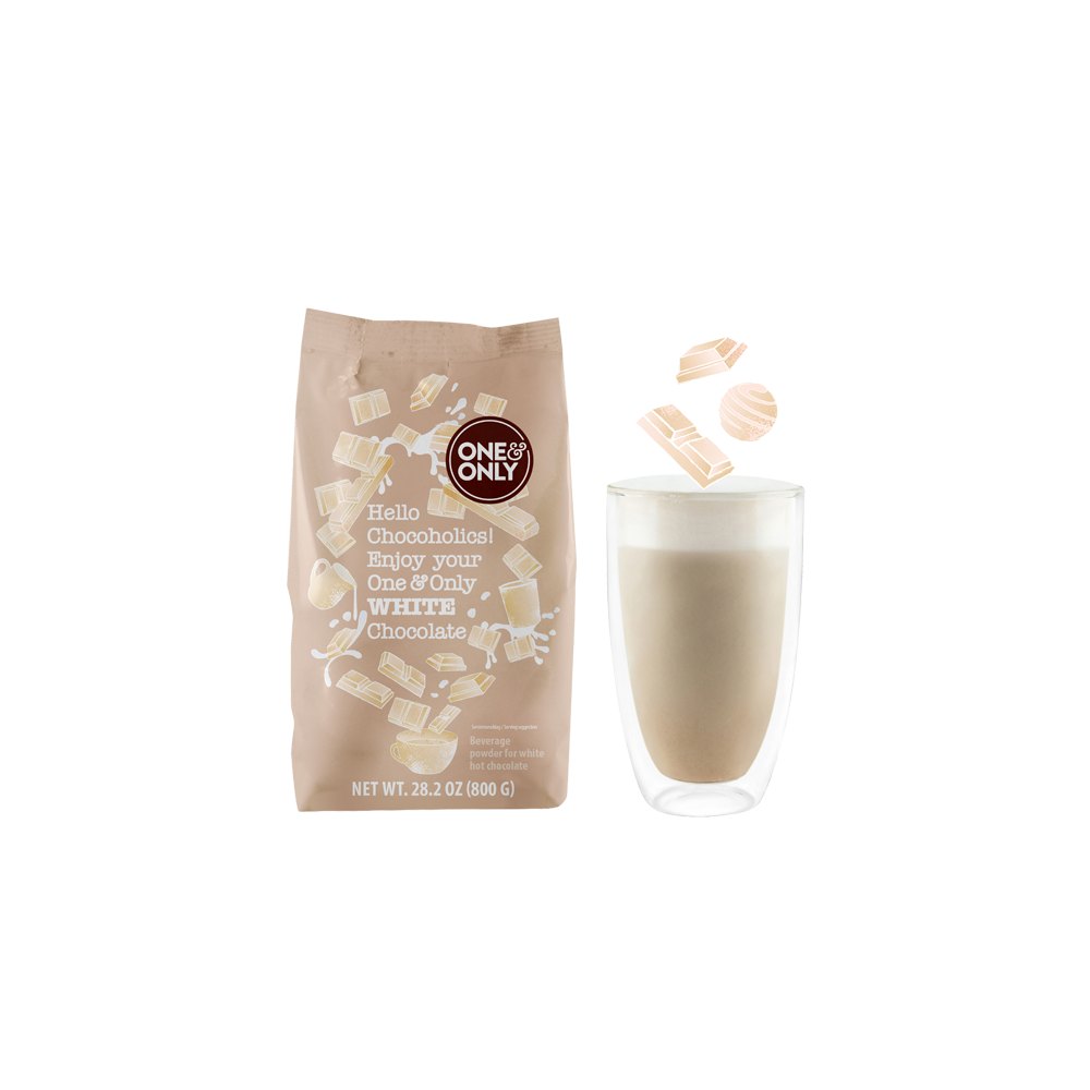 One&Only Hvid Chokolade Pulver 800gr.