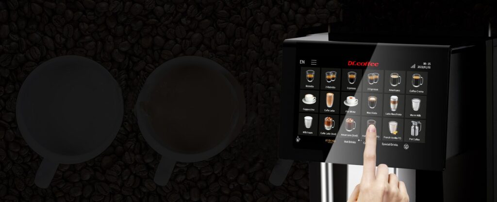10,1" anti-fingerprint touchscreen